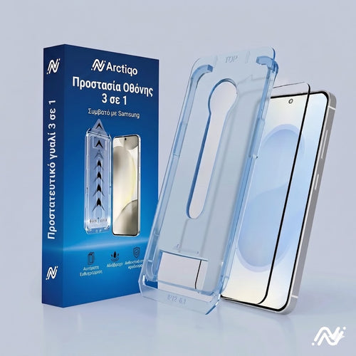 Arctiqo™ Προστατευτικό Οθόνης 3 σε 1
