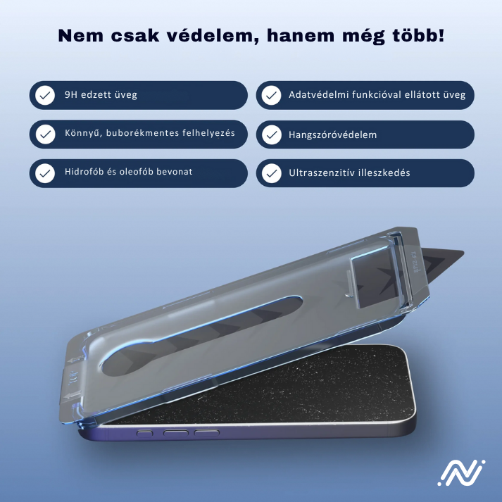 Arctiqo™ 3 az 1-ben védőüveg