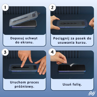 Szkło ochronne Arctiqo™ 3 w 1