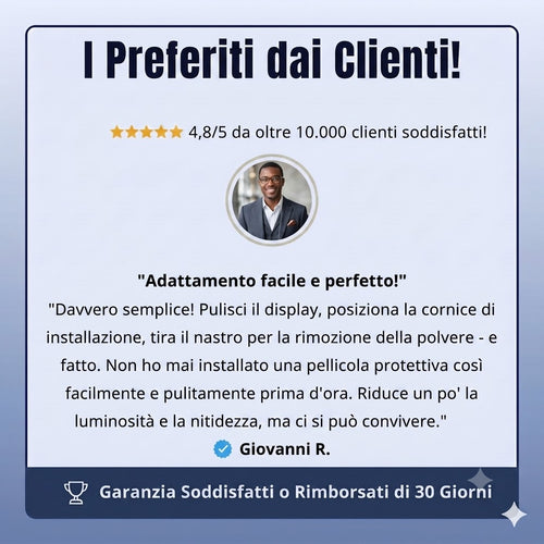 Arctiqo™ Pellicola Protettiva Schermo 3-in-1