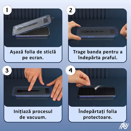 Arctiqo™ Sticlă de protecție 3 în 1