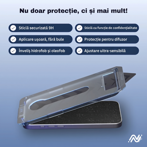 Arctiqo™ Sticlă de protecție 3 în 1
