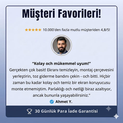 Arctiqo™ 3ü 1 Arada Ekran Koruyucu
